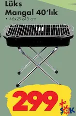 LÜKS MANGAL 40'LIK 46X29X45 CM indirimli fiyat LÜKS MANGAL 40'LIK 46X29X45 CM fiyat ve kampanya bilgisi
